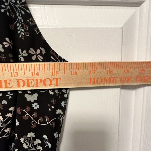 Ted Baker Women 1 4 Jumpsuit Marcila Hazel Halter Neck Wide Leg Black Multi New - Picture 13 of 15